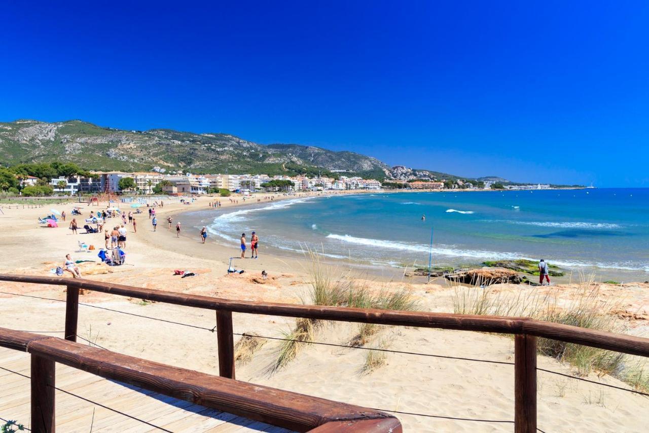 Apartamento Con Piscina En Una Preciosa Playa Alcossebre Esterno foto